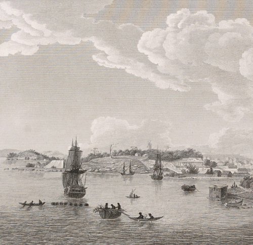 Le port de Sydney, par Charles-Alexandre Lesueur