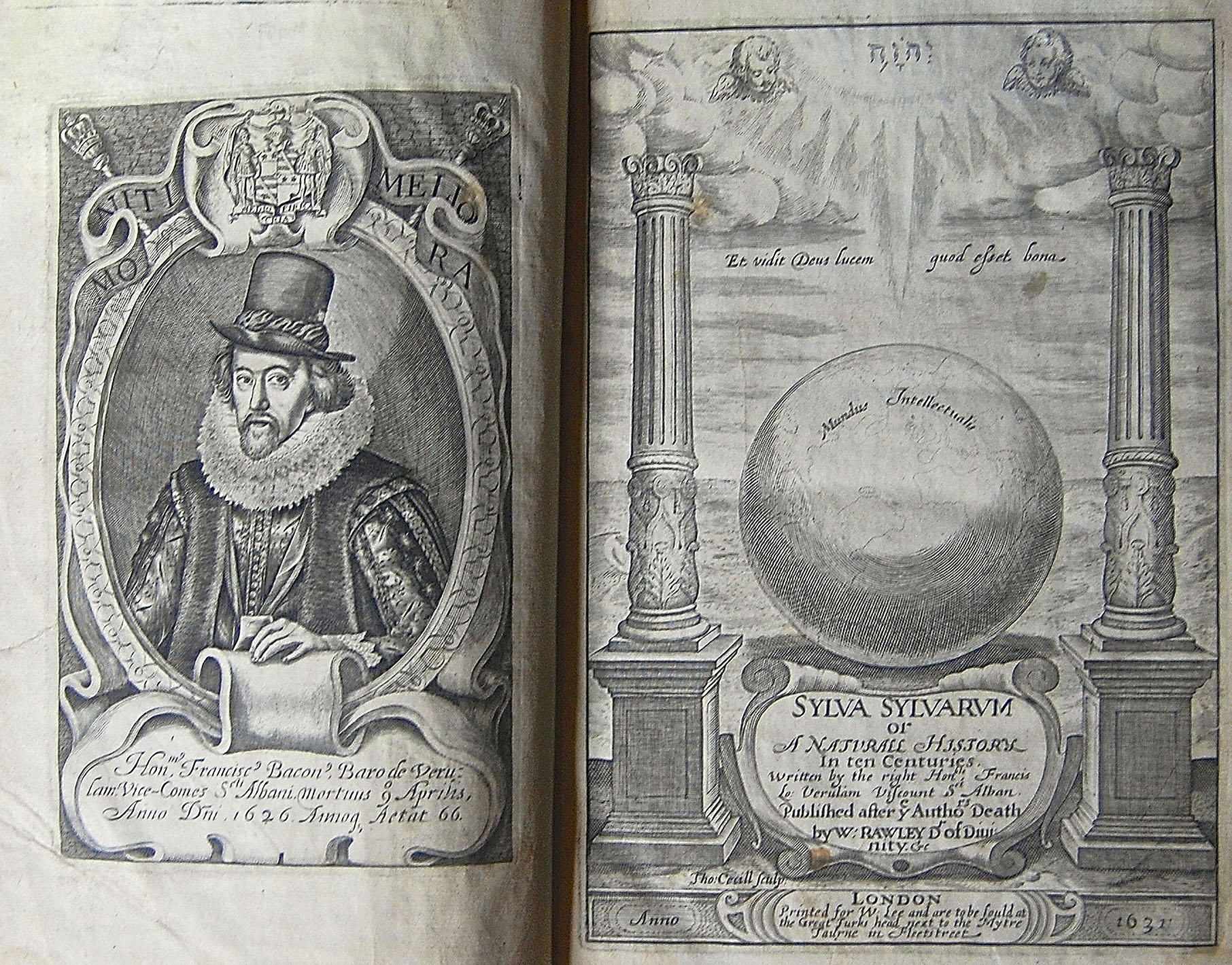 Francis Bacon's Natural History in Ten Centuries, containing the New Atlantis